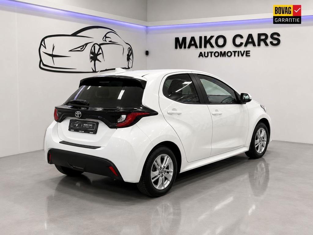 Toyota Yaris 1.0 VVT-i Active, Auto's, Voorwielaandrijving, Stof, Gebruikt, Wit