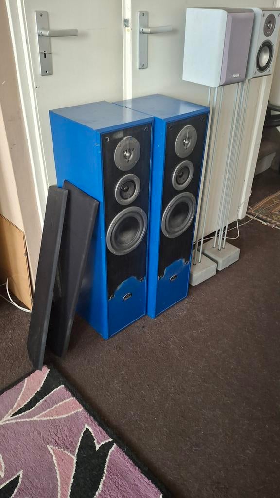 Magnat Consept 800, Audio, Tv en Foto, Luidsprekers, Ophalen, 120 watt of meer, Front, Rear of Stereo speakers, Philips