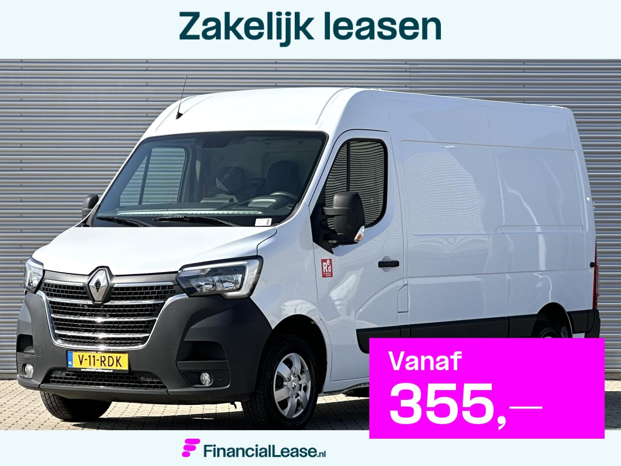 Renault Master T33 2.3 dCi 150 PK L2H2 Airco|Trekhaak|Navi|C, Voorwielaandrijving, Stof, Gebruikt, Euro 6