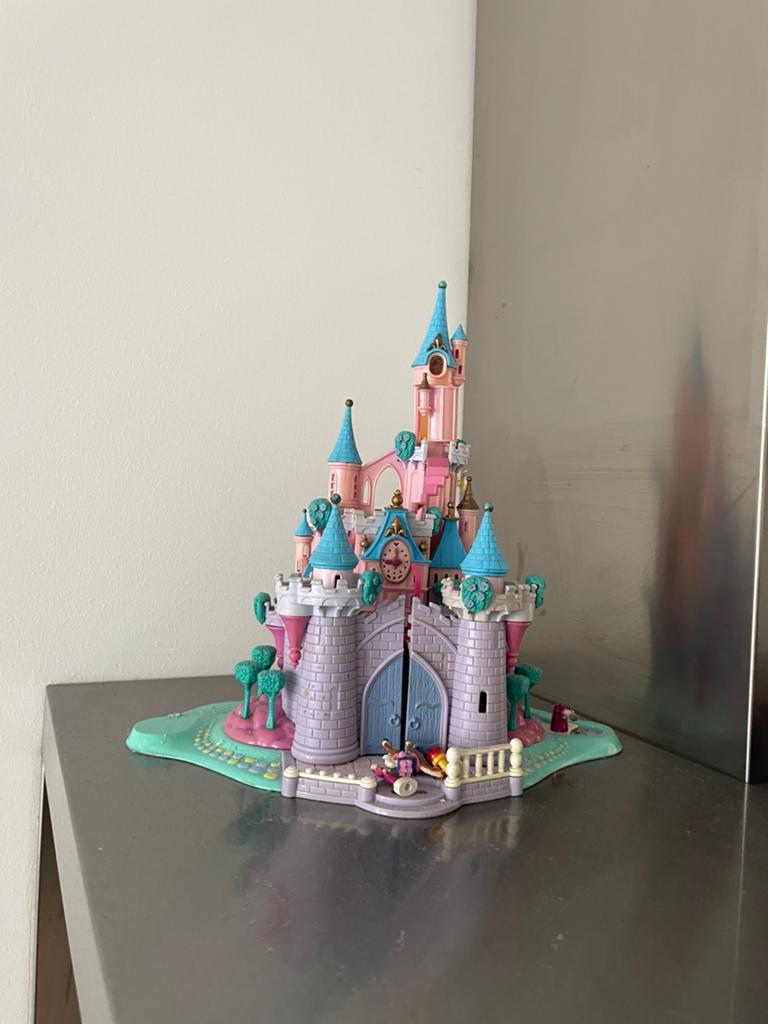 Vintage Disney Kasteel Polly Pocket, Ophalen of Verzenden, Jongen of Meisje