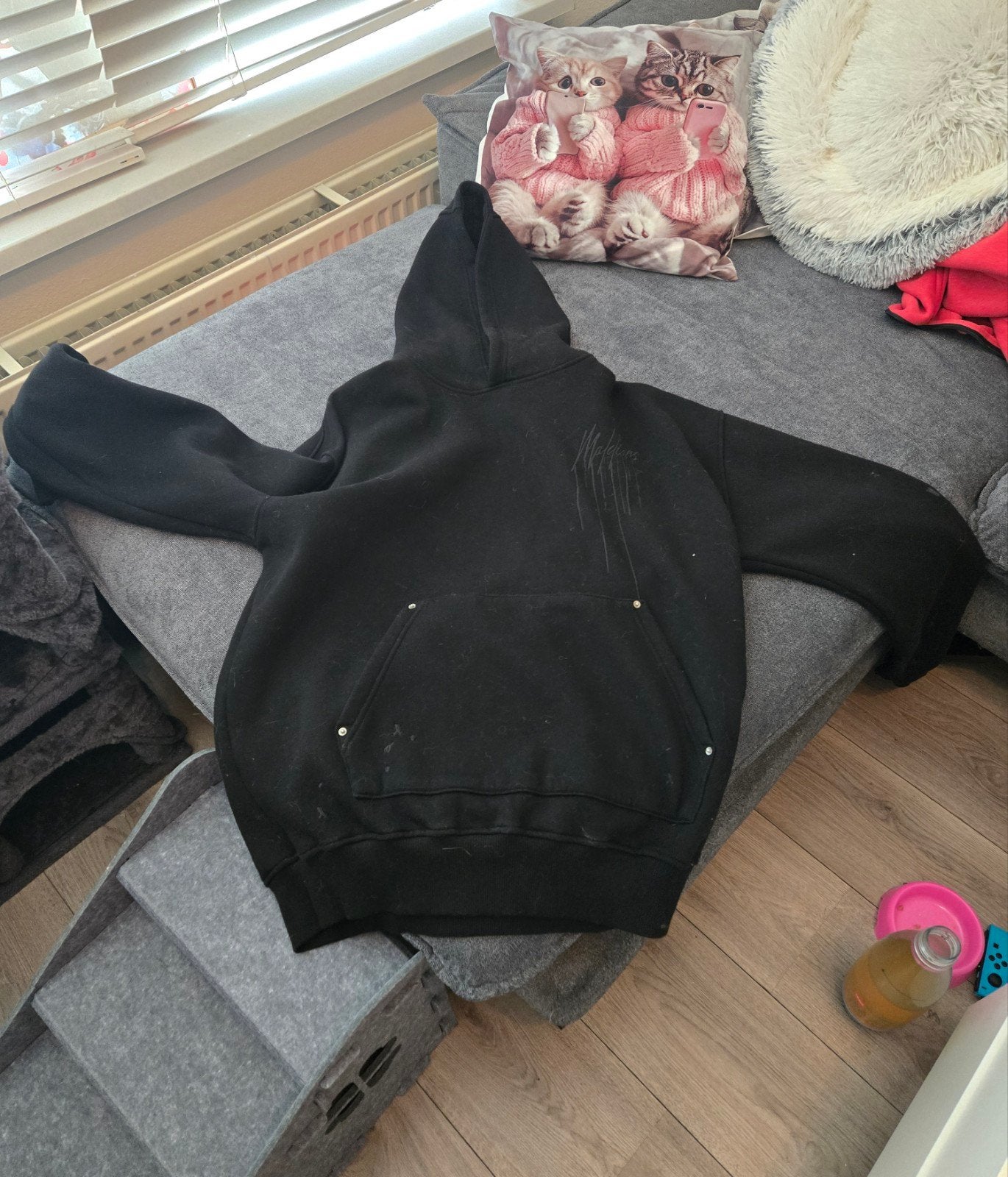 Malelions Pak Maat L - Zwart Hoodie en Joggingbroek, Maat 52/54 (L), Zwart, Malelions, Nieuw