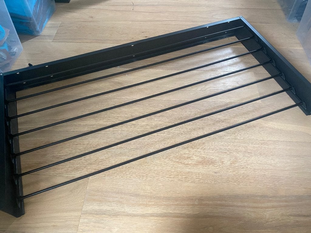 Wanddroogrek Inklapbaar 100 cm - 6m drooglengte, Ophalen of Verzenden, Zo goed als nieuw, Wasrek