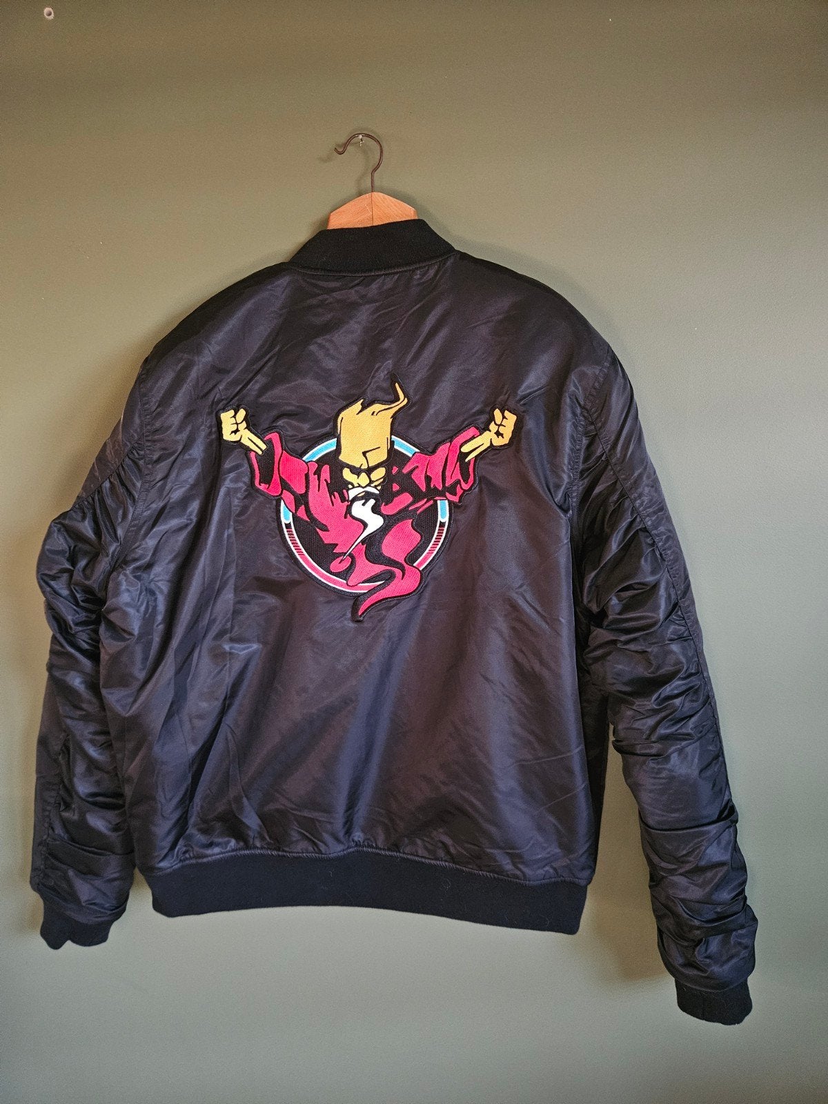 Thunderdome Bomber Bomberjack Jas ID&T, Ophalen of Verzenden, Zo goed als nieuw, Maat 56/58 (XL), Zwart