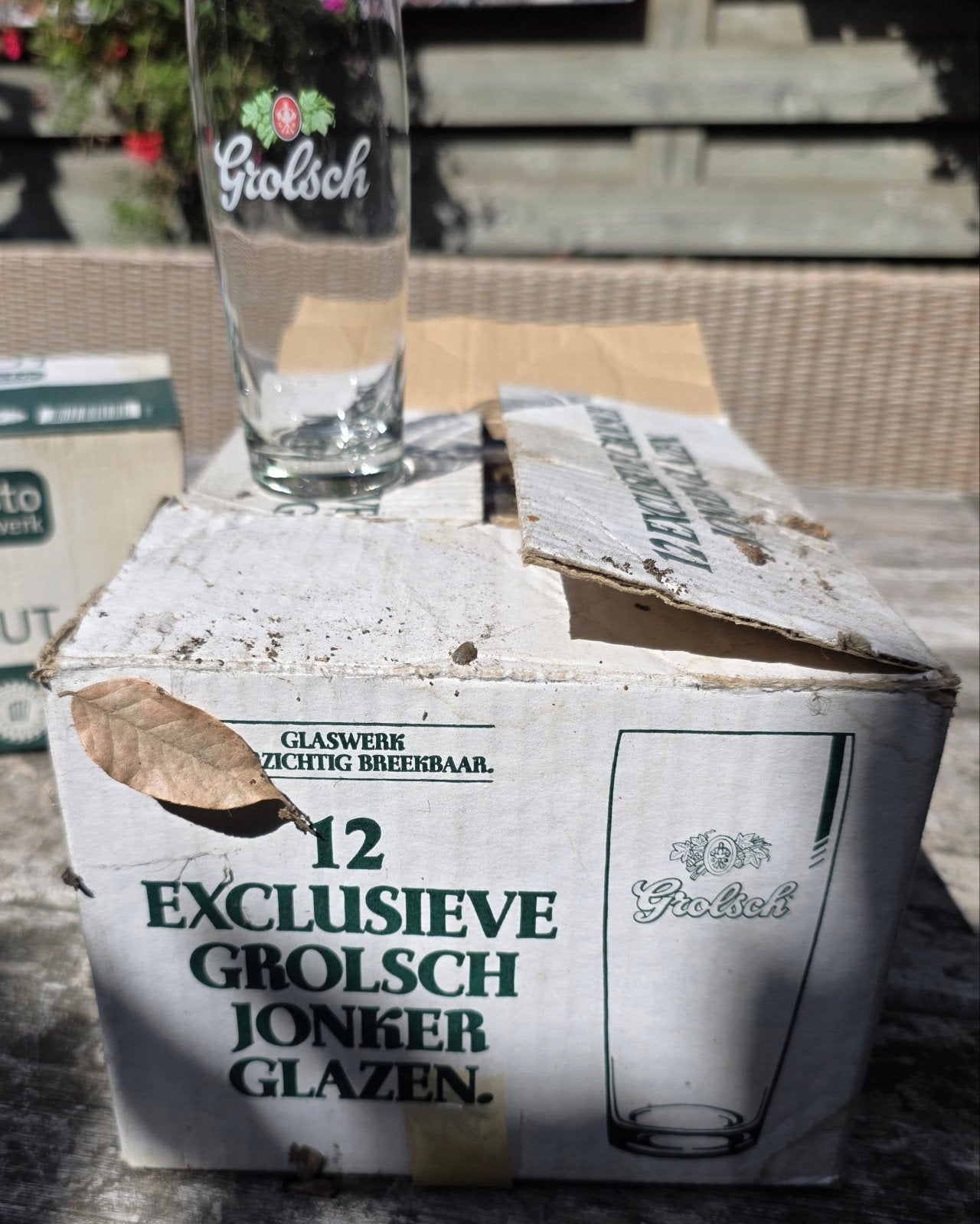 Grolsch Jonker en Slimresto Bierfluit Glazen - 24 stuks, Nieuw, Ophalen of Verzenden, Overige merken, Glas