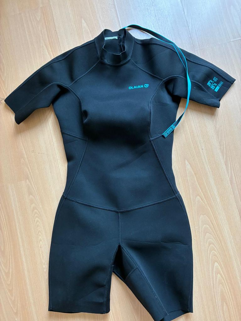 Shorty wetsuit 1.5 mm - Zo goed als nieuw (xs/s), Watersport en Boten, Watersportkleding, Ophalen of Verzenden, Zo goed als nieuw