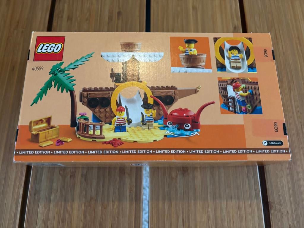 Nieuw! Lego Pirate Ship Playground Limited Edition 40589, Lego, Nieuw, Complete set, Compleet