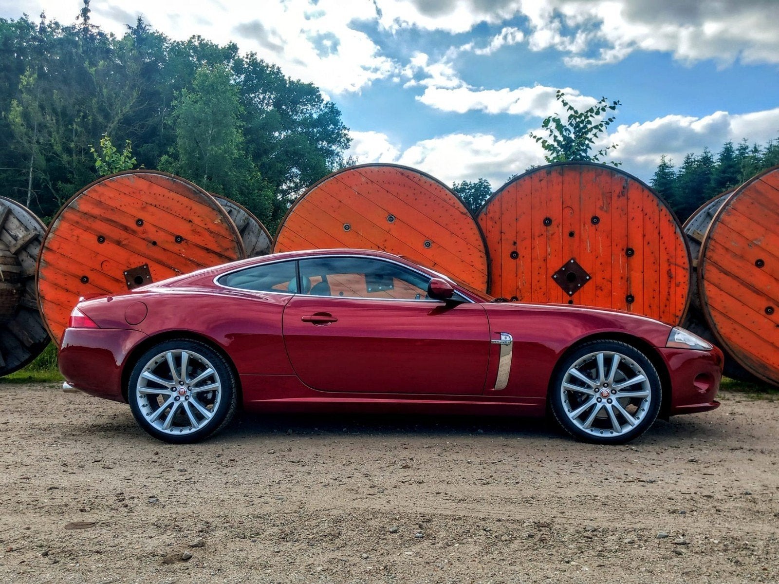 Jaguar XK 2007 Btw auto,Japanse youngtimer met 58.000km!, Auto's, 4 stoelen, 298 pk, Particulier, 93 €/maand