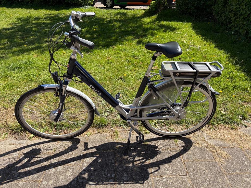 Stella elektrische fiets Stella SR Suntour, Gebruikt, 51 tot 55 cm, 50 km per accu of meer, Ophalen
