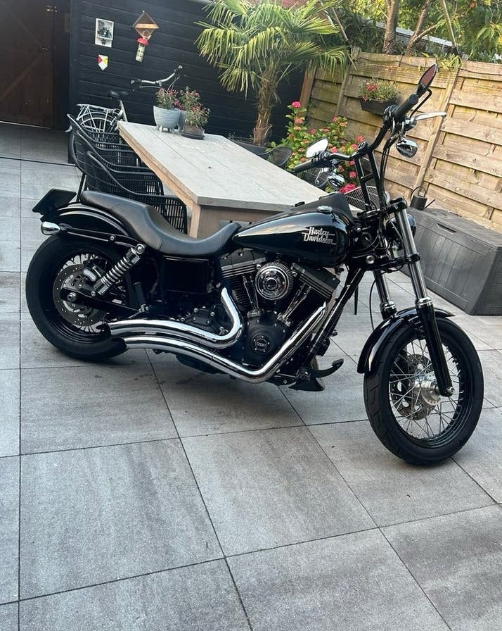 Origineel duo zit zadel Harley Davidson Dyna Street Bob 2017, Ophalen of Verzenden