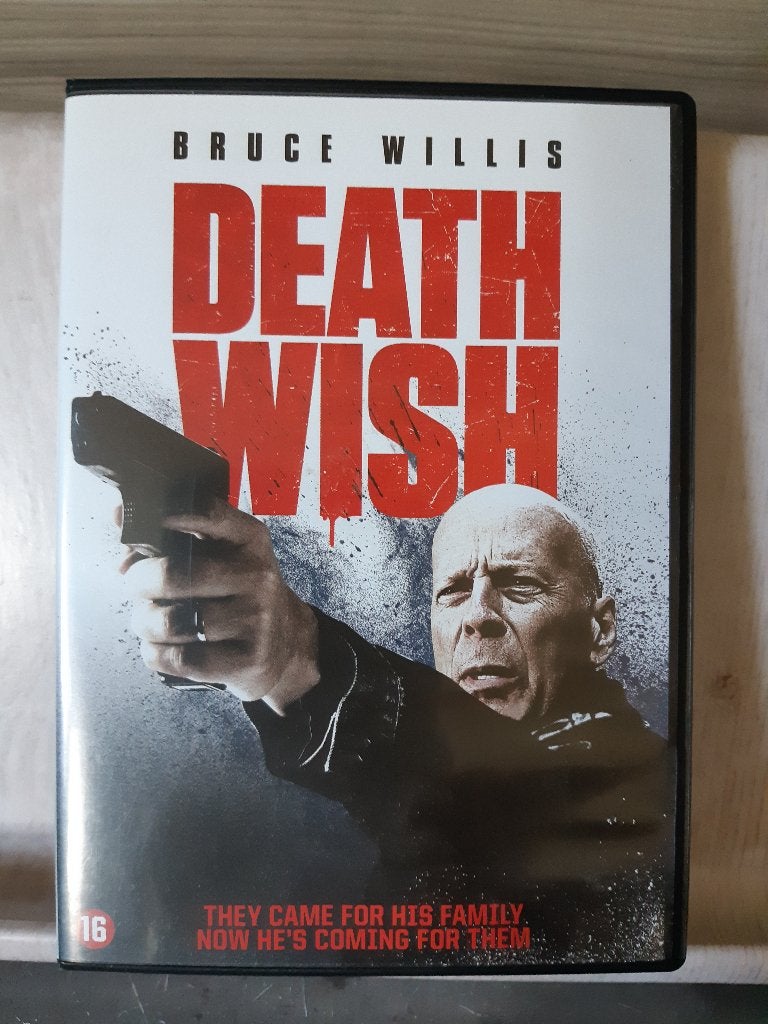 Death Wish (2018) Bruce Willis - Dvd (Remake van klassieker), Engels, Vanaf 16 jaar, Nederlands, Actiethriller