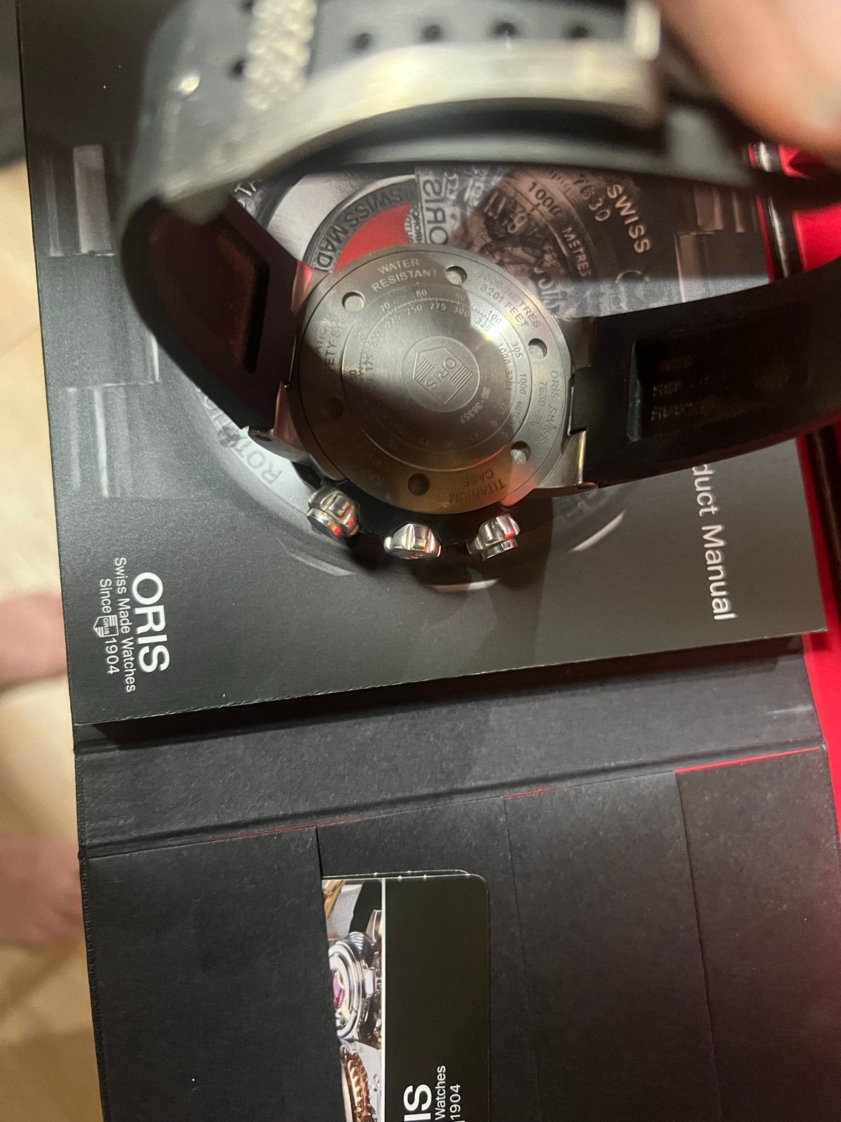 Oris ProDiver Chronograaf - Nette staat, lichte krasjes, Sieraden, Tassen en Uiterlijk, Overige merken, Gebruikt, Staal, Verzenden