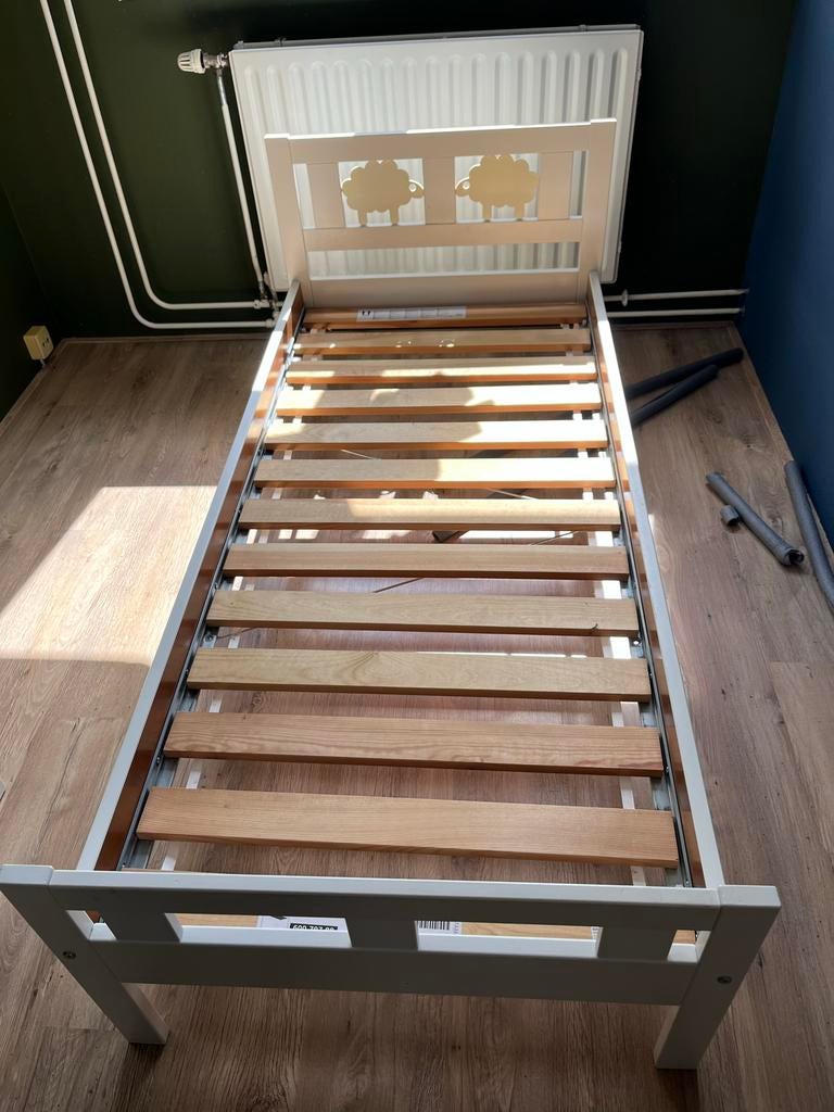IKEA KRITTER Peuter/juniorbed met lattenbodem, 70x160 cm, Kinderen en Baby's, Kinderkamer | Bedden, Gebruikt, 160 tot 180 cm, 70 tot 85 cm