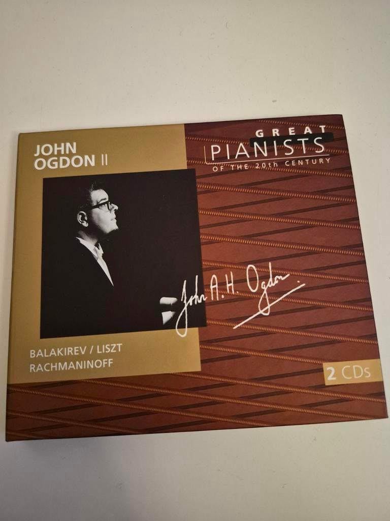 John Ogdon II - Great Pianists of the 20th Century (2CDs), Ophalen of Verzenden