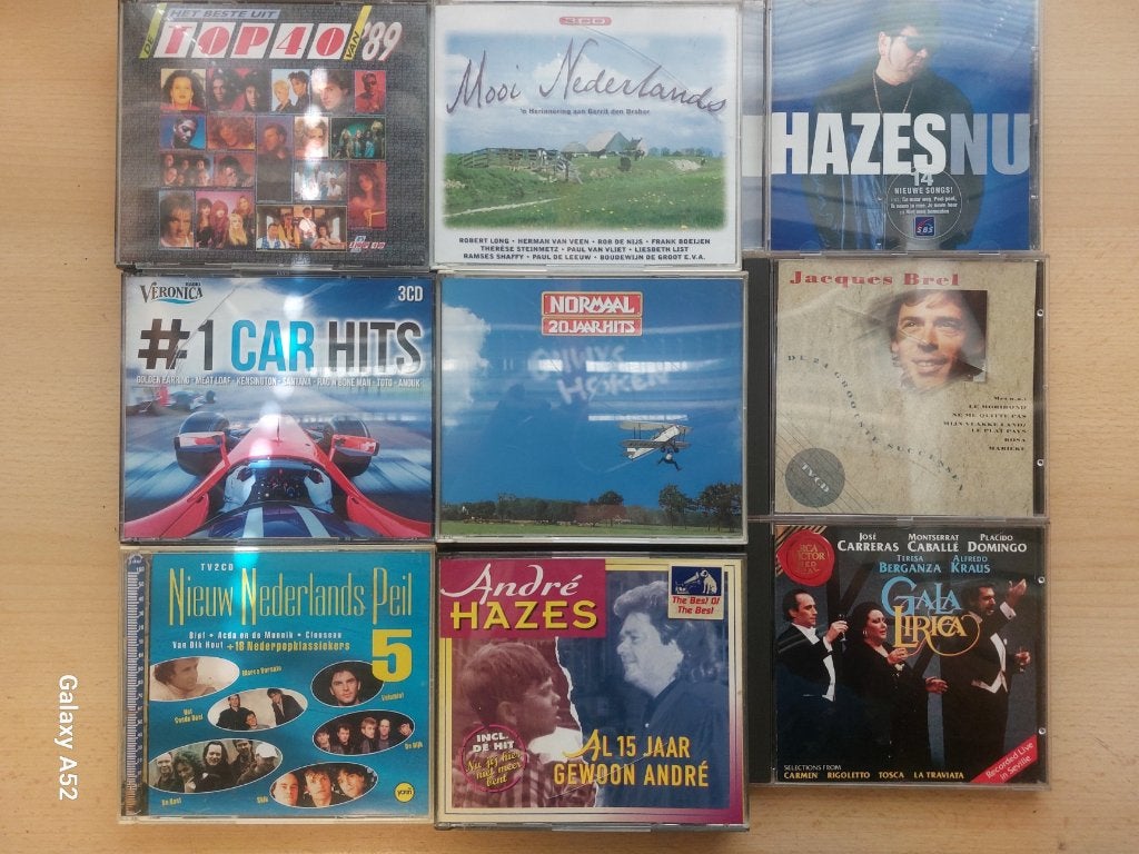 Diverse Muziek CD's, Gebruikt, Pop, Overige typen, Ophalen of Verzenden