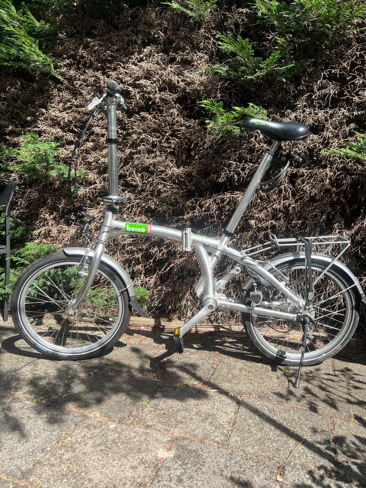 Beixo vouwfiets 7 versnellingen, Fietsen en Brommers, Velgrem, Versnellingen, Zo goed als nieuw, Ophalen