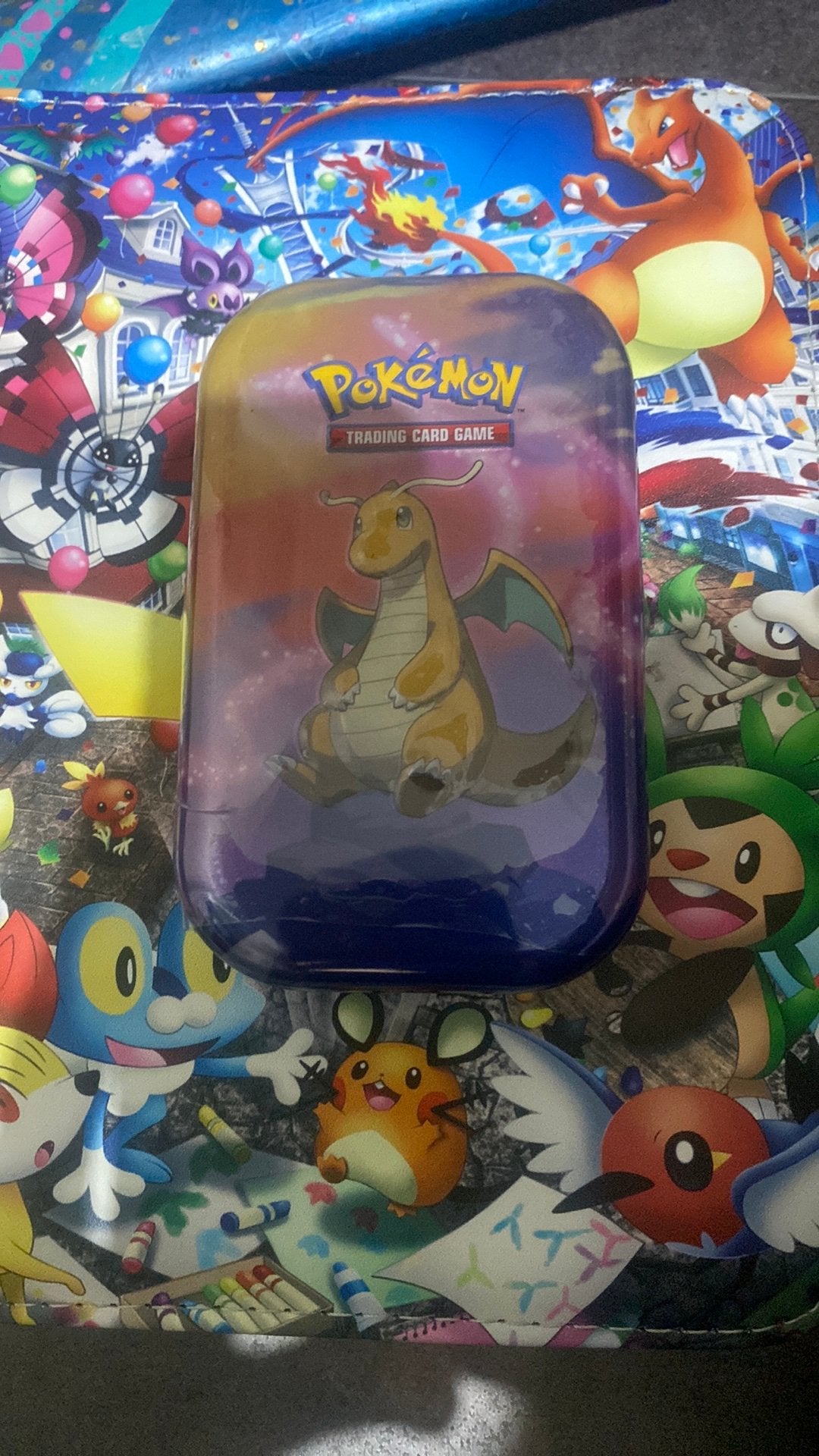 Pokémon TCG: Kanto Power Mini Tin - Dragonite Sealed / Nieuw, Ophalen of Verzenden, Nieuw, Booster, Foil