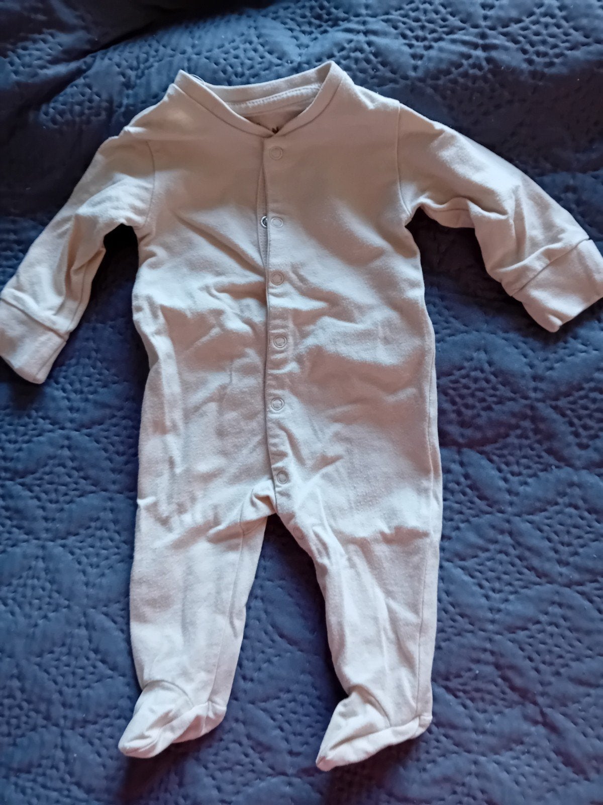 Zeeman pyjama met voetjes, maat 50, Gebruikt, Jongetje of Meisje, Ophalen of Verzenden, Nacht- of Onderkleding