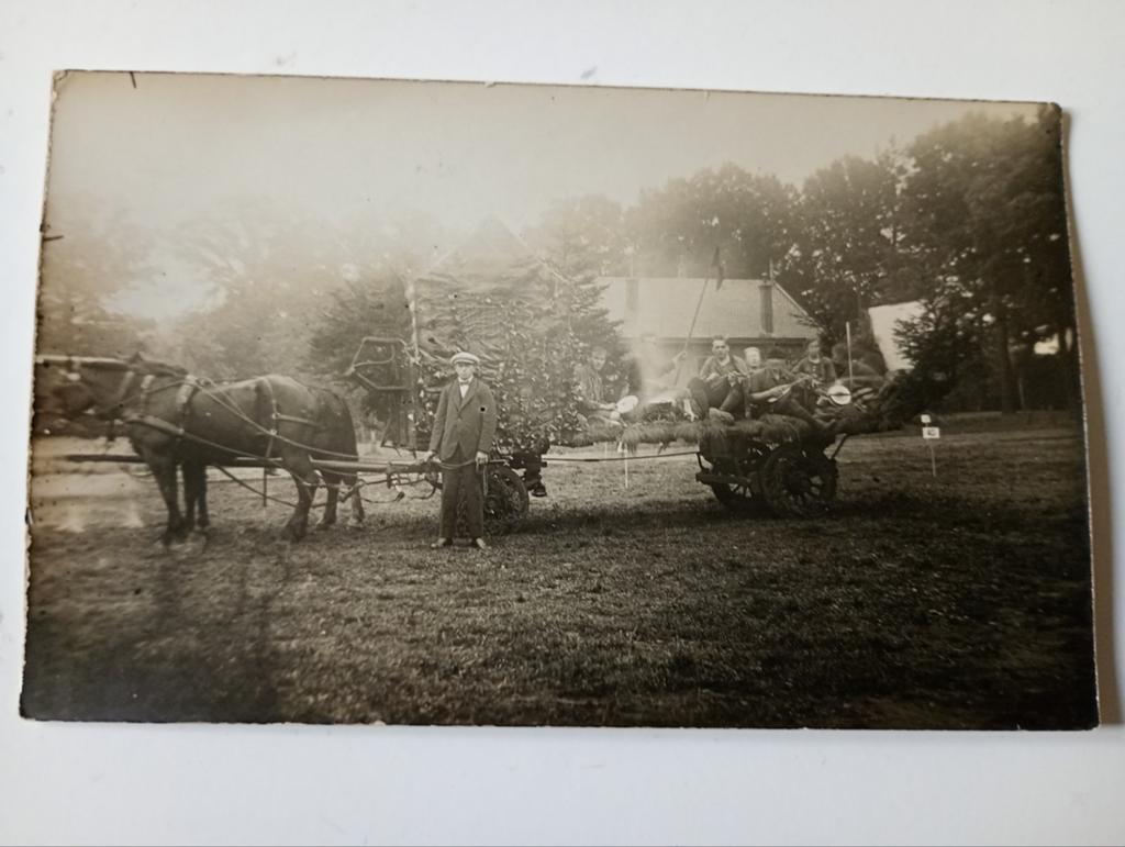 Fotokaart Onbekend Overijssel, Verzamelen, Ansichtkaarten | Nederland, Ophalen of Verzenden, Voor 1920, Ongelopen, Overijssel