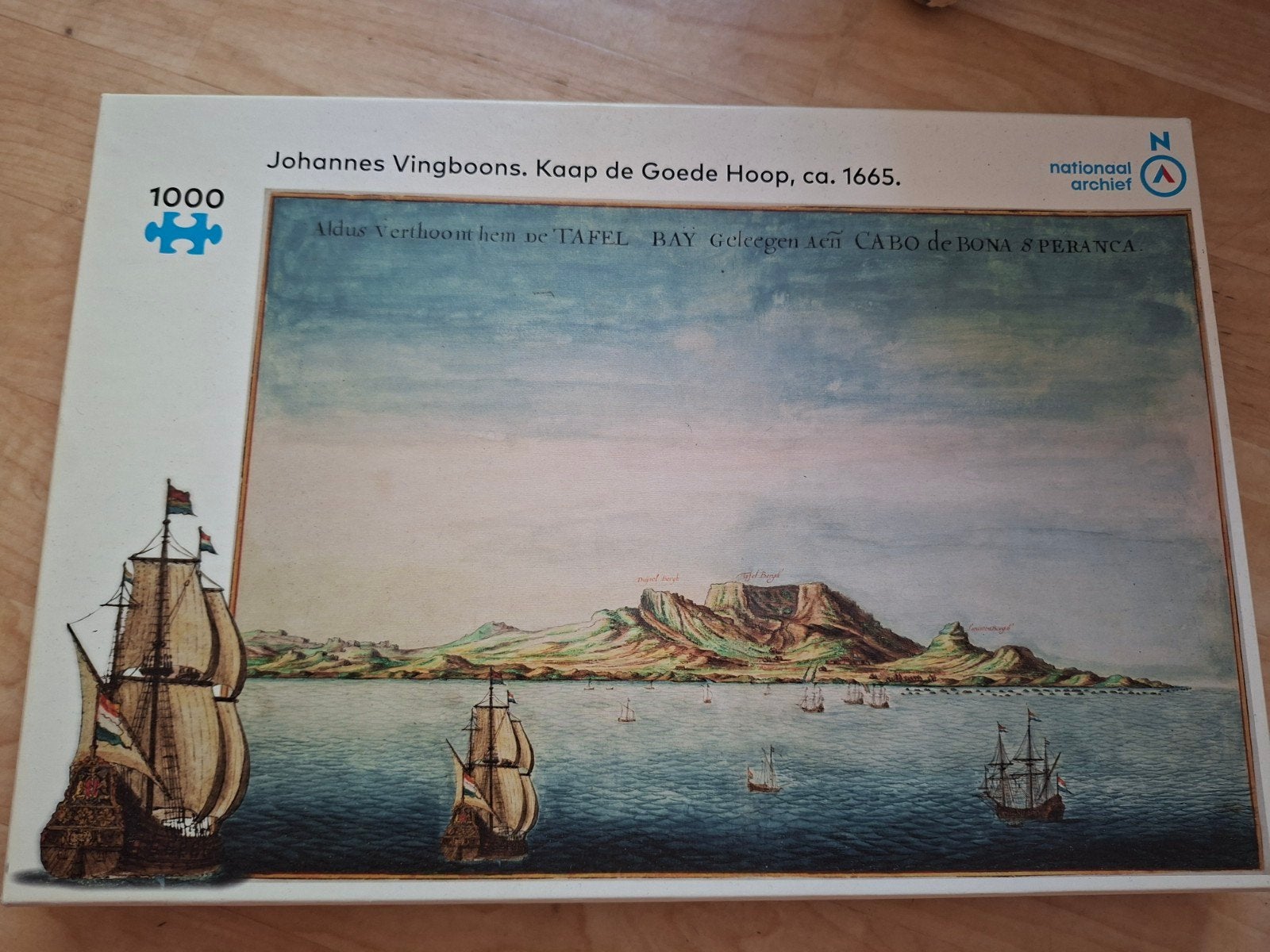 Legpuzzel 1000 stukjes Kaap de Goede Hoop, Ophalen of Verzenden, 500 t/m 1500 stukjes, Zo goed als nieuw, Legpuzzel