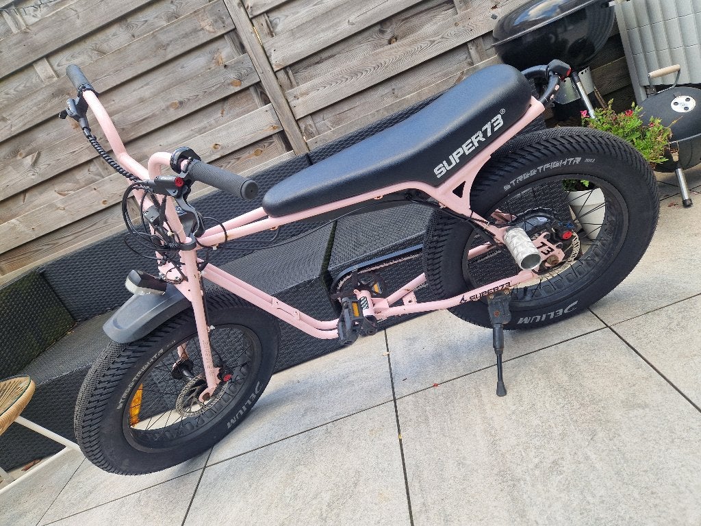 Fatbike super73 TE KOOP OF RUILEN VOOR EEN V8 OF V20, Gebruikt, Minder dan 47 cm, 30 tot 50 km per accu, Ophalen