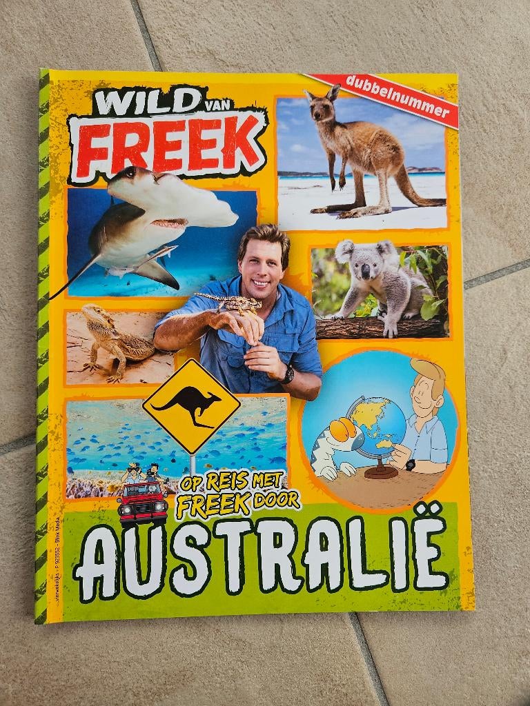 Wild van Freek Freek in Australie nieuwstaat, Boeken, Ophalen of Verzenden, Zo goed als nieuw, Wetenschap en Natuur