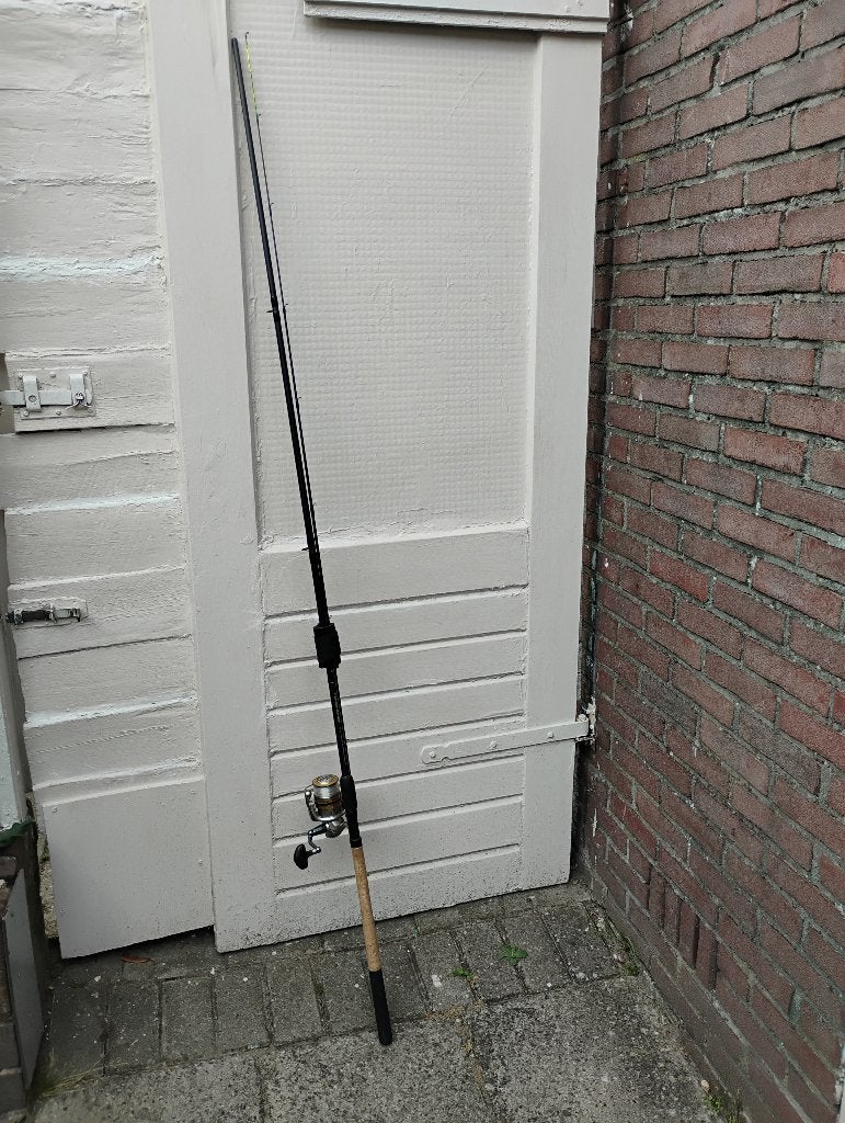 Shimano hengel Forcemaster AX 12ft (360cm), Ophalen, Gebruikt, Werphengel