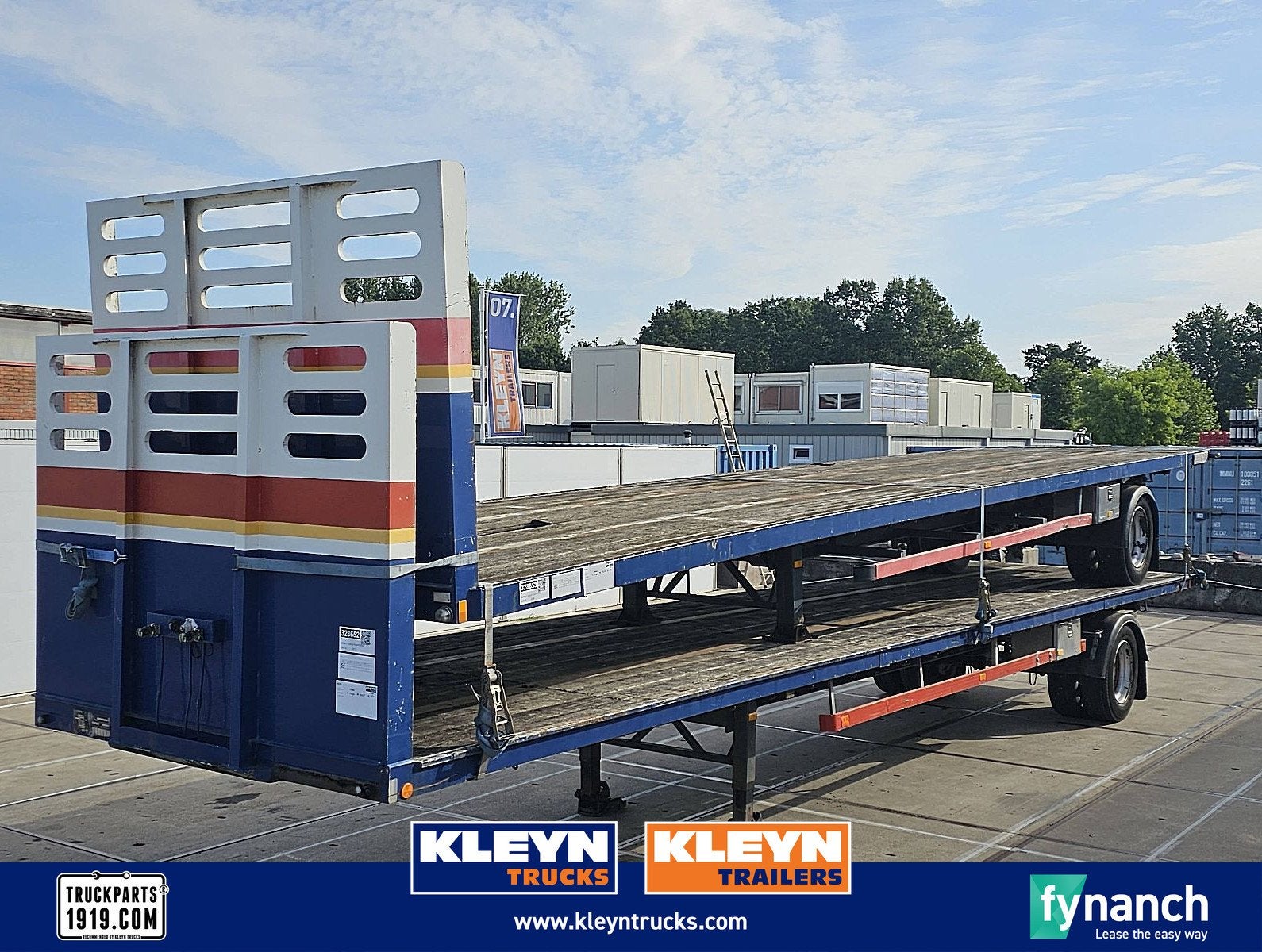 VARMO 1 AXLE PLATFORM forklift connection, Overige kleuren, Bedrijf, Aanhangers en Opleggers, Te koop