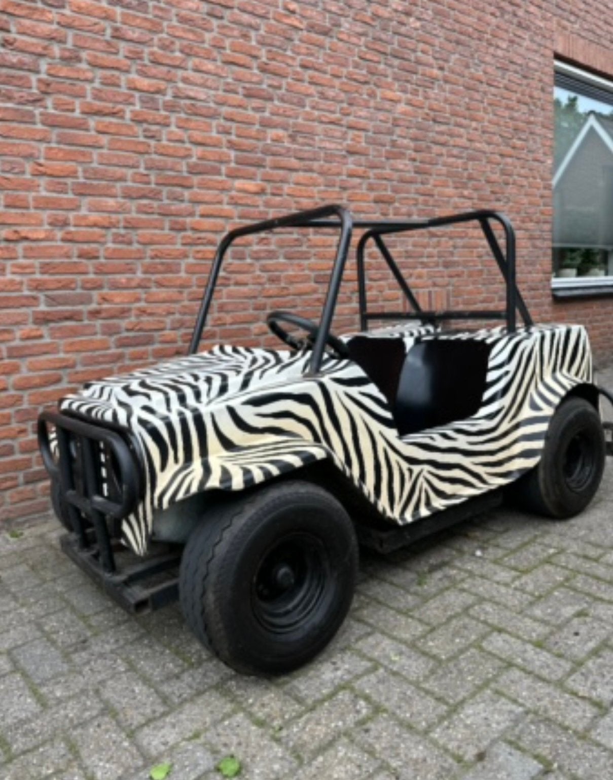 Foto 3 van Verkeerspark Assen Jeepje met benzinemotor en kenteken