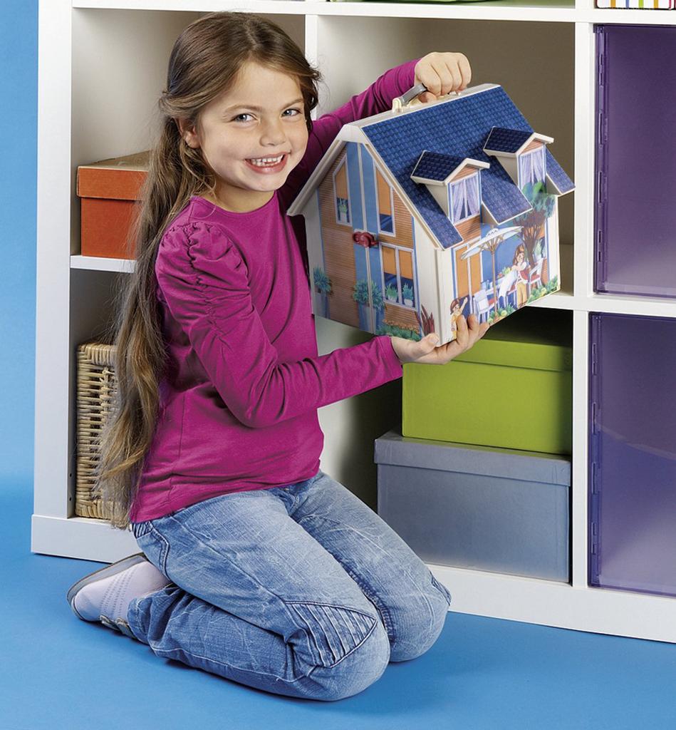 PLAYMOBIL Dollhouse Mijn meeneempoppenhuis - 70985, Ophalen, Zo goed als nieuw, Complete set