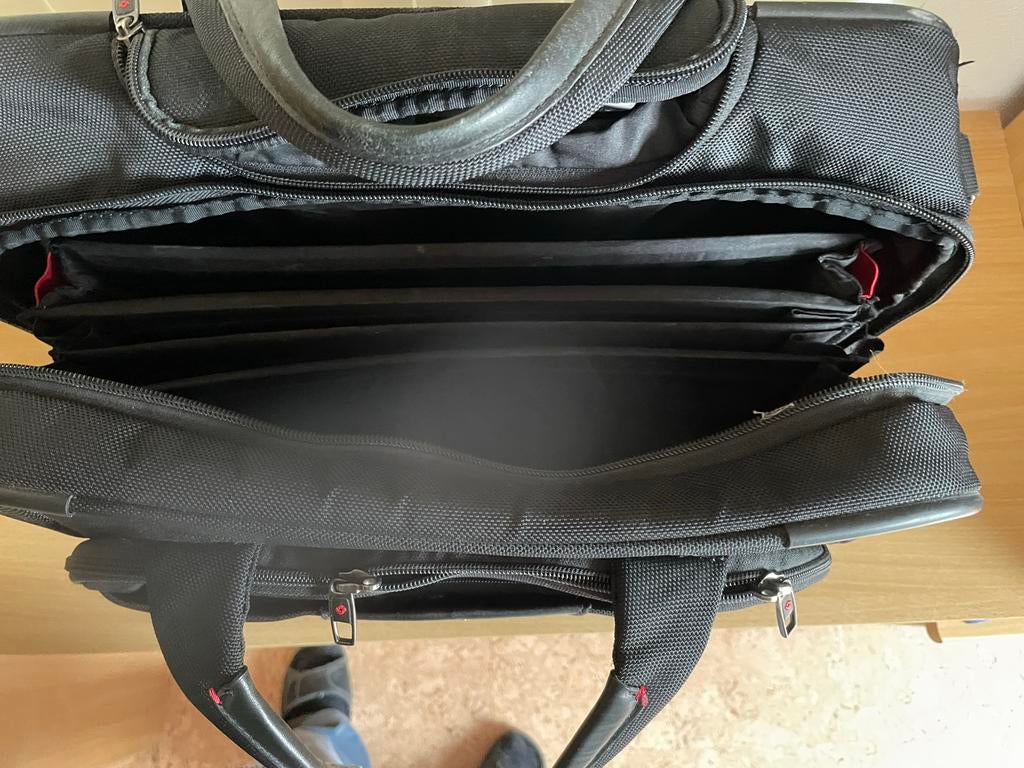 Samsonite laptoptas met wieltjes, Ophalen, Overige materialen, Gebruikt, 50 tot 60 cm