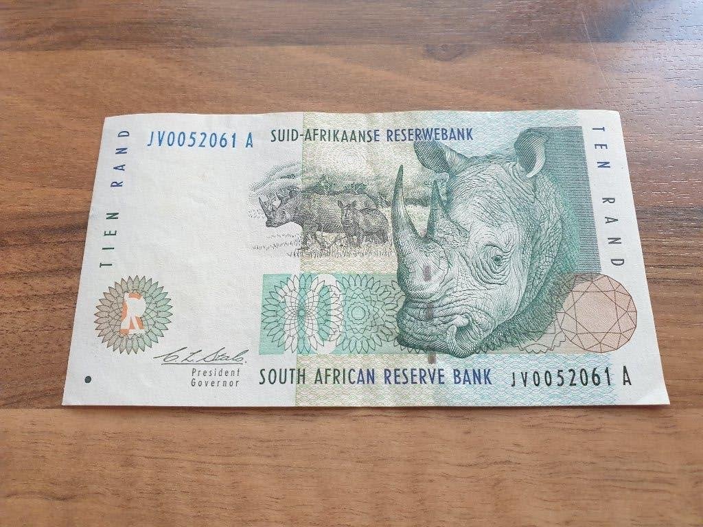 Bankbiljet Zuid-Afrika, Postzegels en Munten, Bankbiljetten | Afrika, Verzenden, Zuid-Afrika, Los biljet
