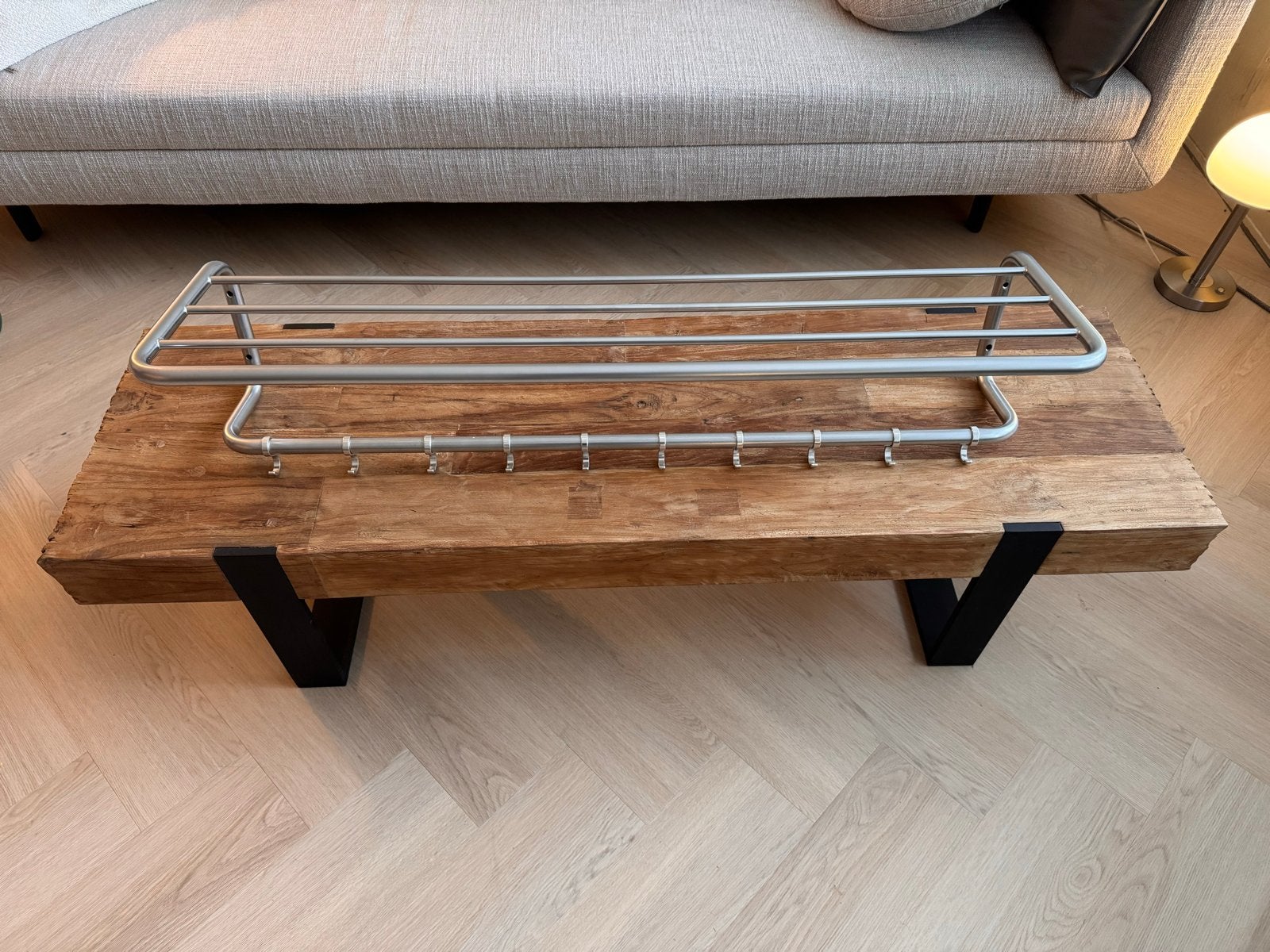 Dutch Originals Gispen 1013 wandkapstok | Zgan | Nieuw €399, Huis en Inrichting, Wandkapstok, Ophalen of Verzenden, Zo goed als nieuw