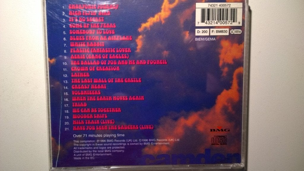 Jefferson Airplane - Journey...The Best Of, Ophalen of Verzenden, Zo goed als nieuw, Poprock