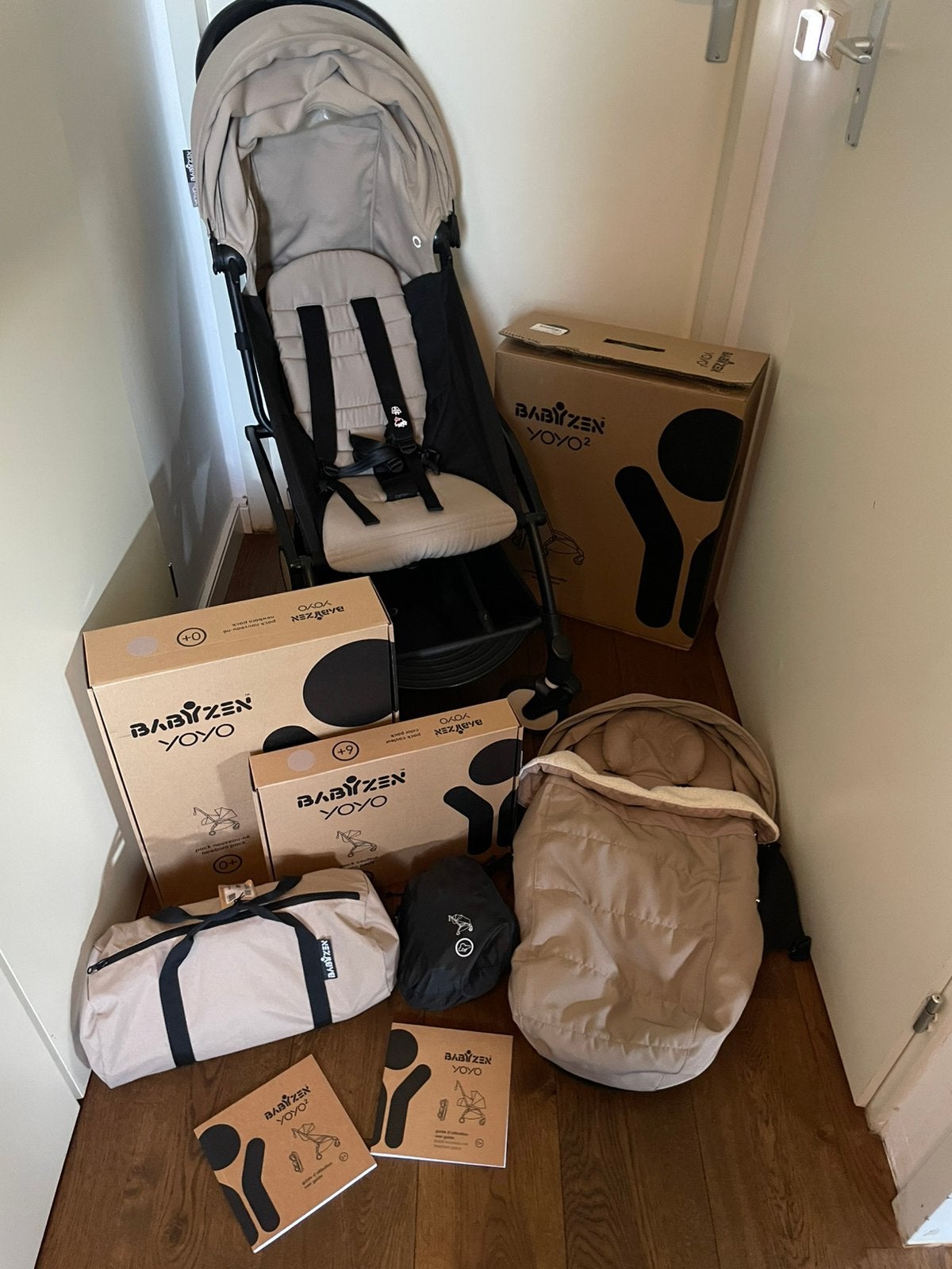 Babyzen Yoyo2 ZGAN Compleet, Ophalen, Zo goed als nieuw, Regenhoes