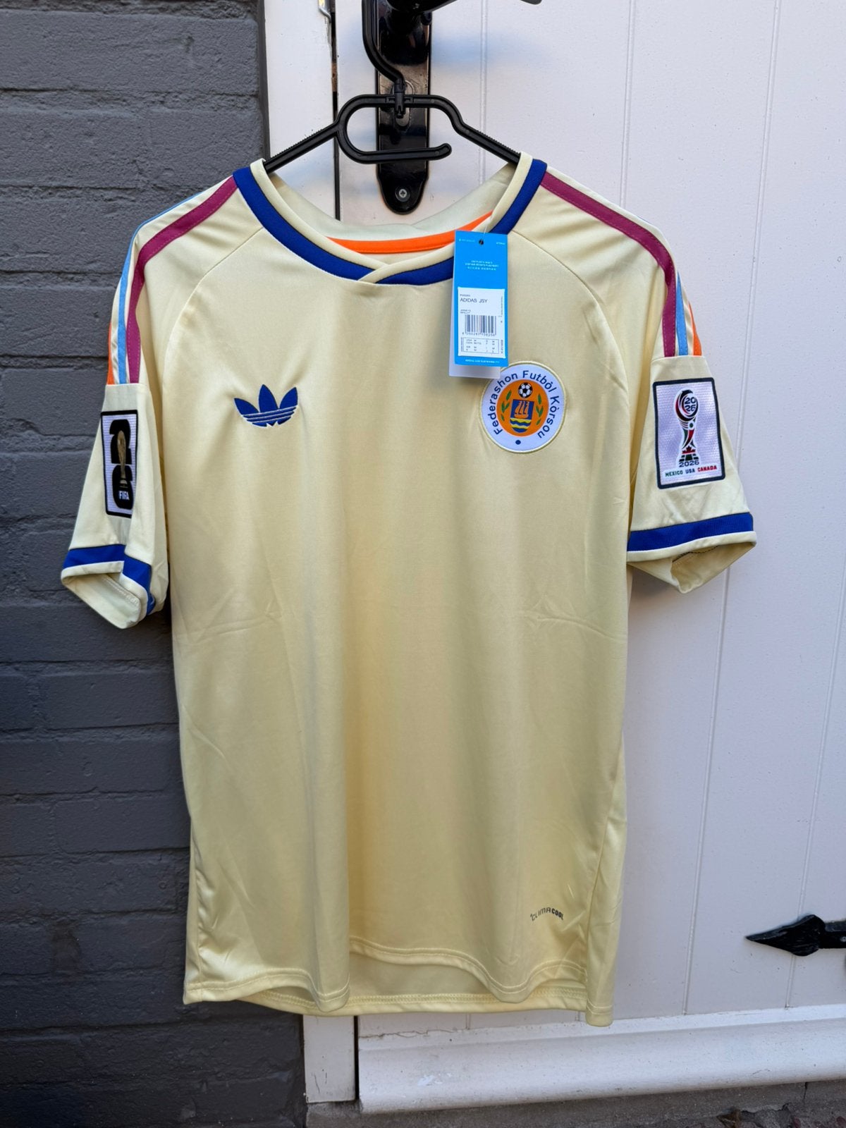 Curaçao WK-shirt, Sport en Fitness, Voetbal, Maat M, Ophalen of Verzenden, Nieuw, Shirt