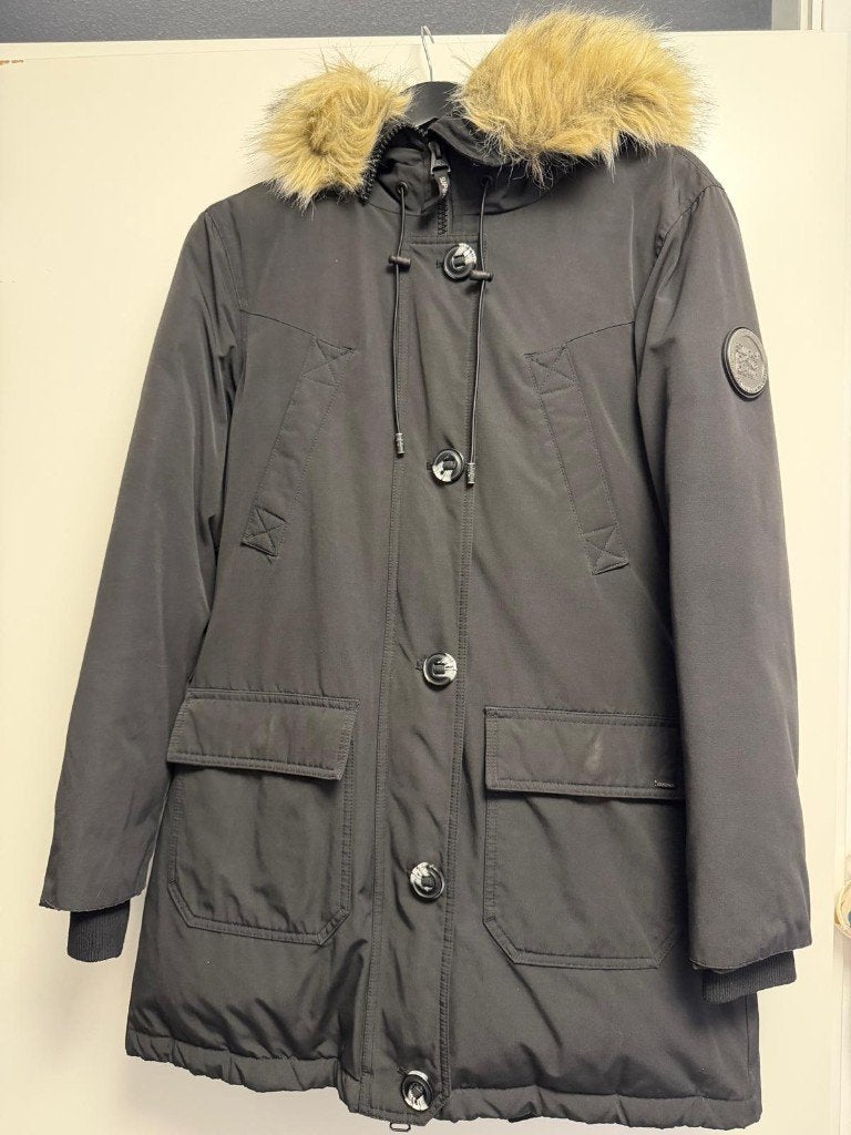 Rookie Down Edition Dames Winter maat 40, Maat 38/40 (M), Superdry, Zwart, Ophalen of Verzenden