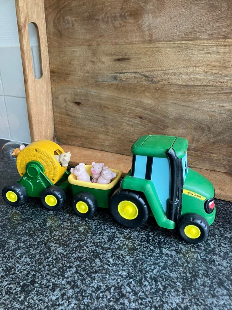 John deer trekker, Kinderen en Baby's, Speelgoed | Speelgoedvoertuigen, Ophalen of Verzenden, Zo goed als nieuw