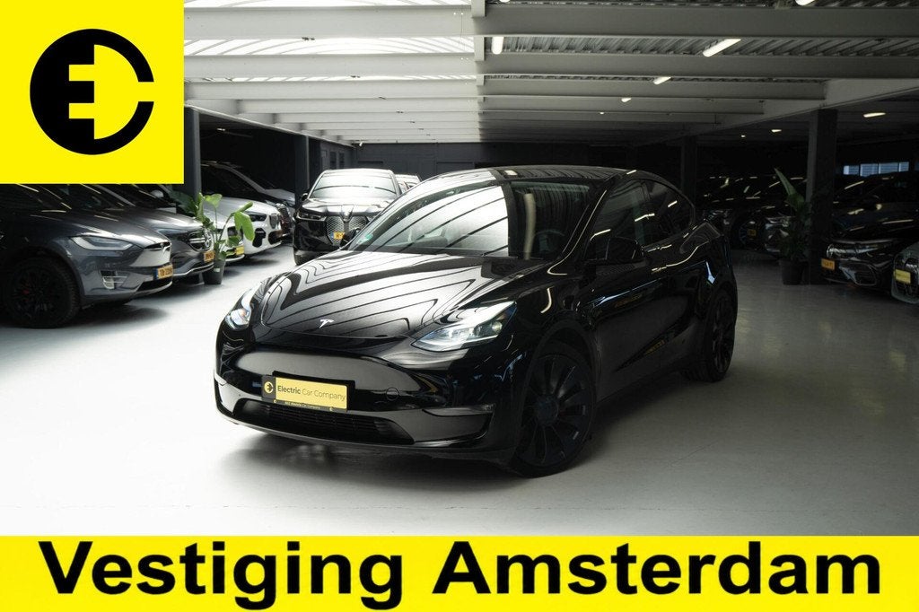 Tesla Model Y Performance AWD 75 kWh | 94,7% SOH | Stuurverw, Auto's, Tesla, Bedrijf, Te koop, Model Y, 4x4, ABS, Adaptive Cruise Control