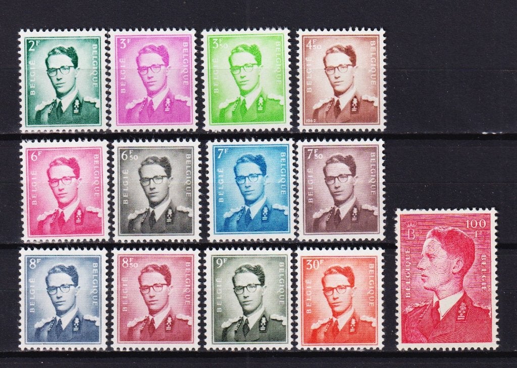 België 1958 Boudewijn (Marchand) **, Ophalen, Koninklijk huis, Postfris, Postfris