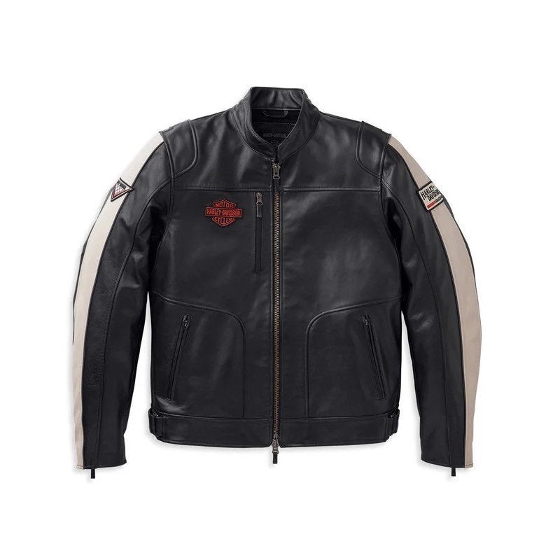 Leren Harley Davidson Motorjas (Enduro Riding Jacket), Harley-Davidson, Heren, Jas | leer, Ophalen of Verzenden