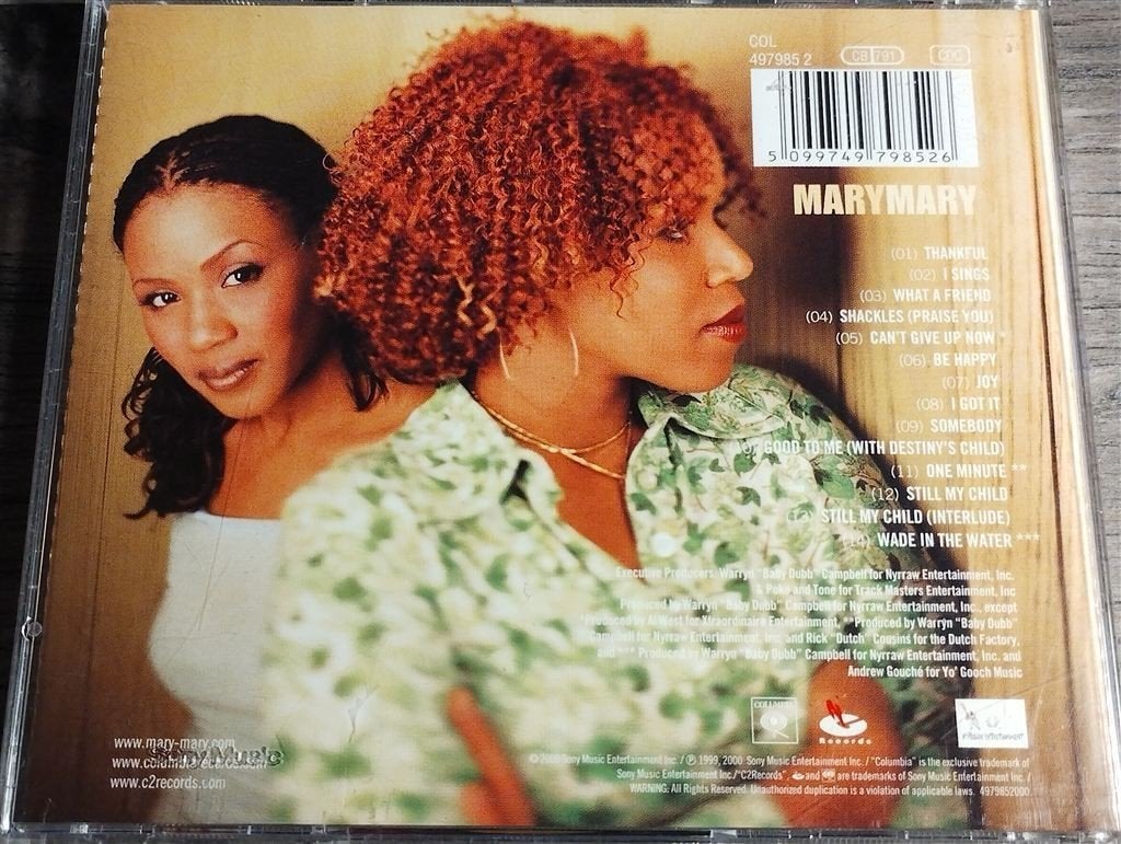 Mary Mary - Thankful, Ophalen of Verzenden, Zo goed als nieuw