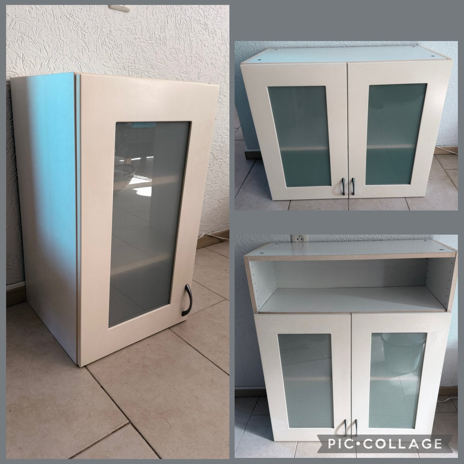 Ikea keukenkastjes (3 stuks, type Faktum), Huis en Inrichting, Keuken | Keukenelementen, Ophalen, Gebruikt, Wit, 50 tot 100 cm