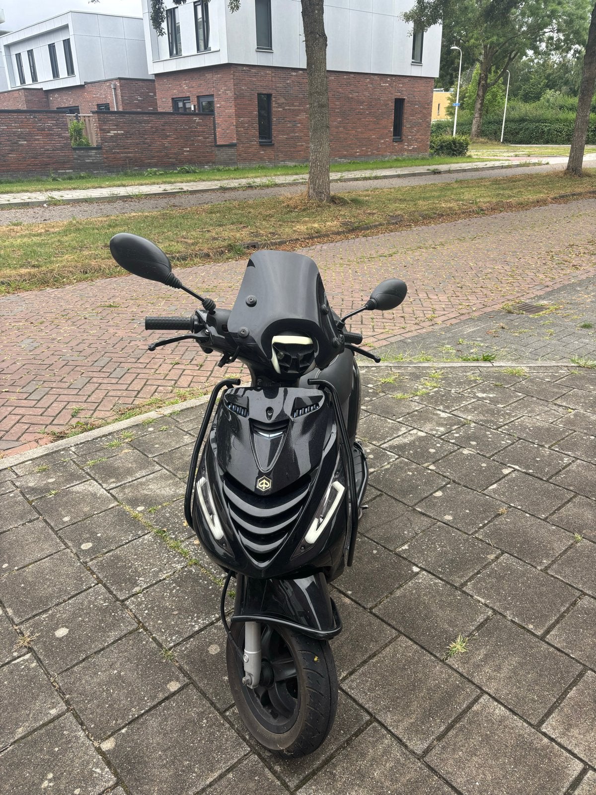 Piaggio Zip Scooter - Zwart, Gebruikt, Gebruikt, Maximaal 45 km/u, Zip, Ophalen of Verzenden