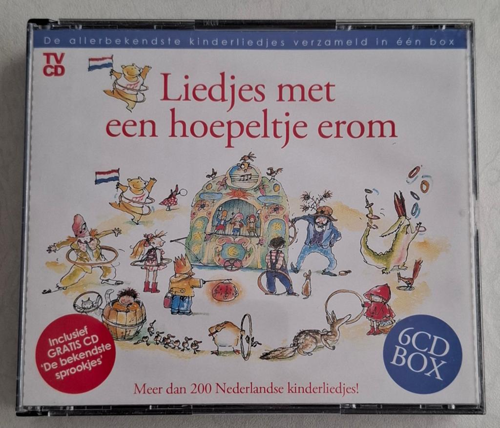 Liedjes met een hoepeltje erom 6 CD Box - Krasvrij