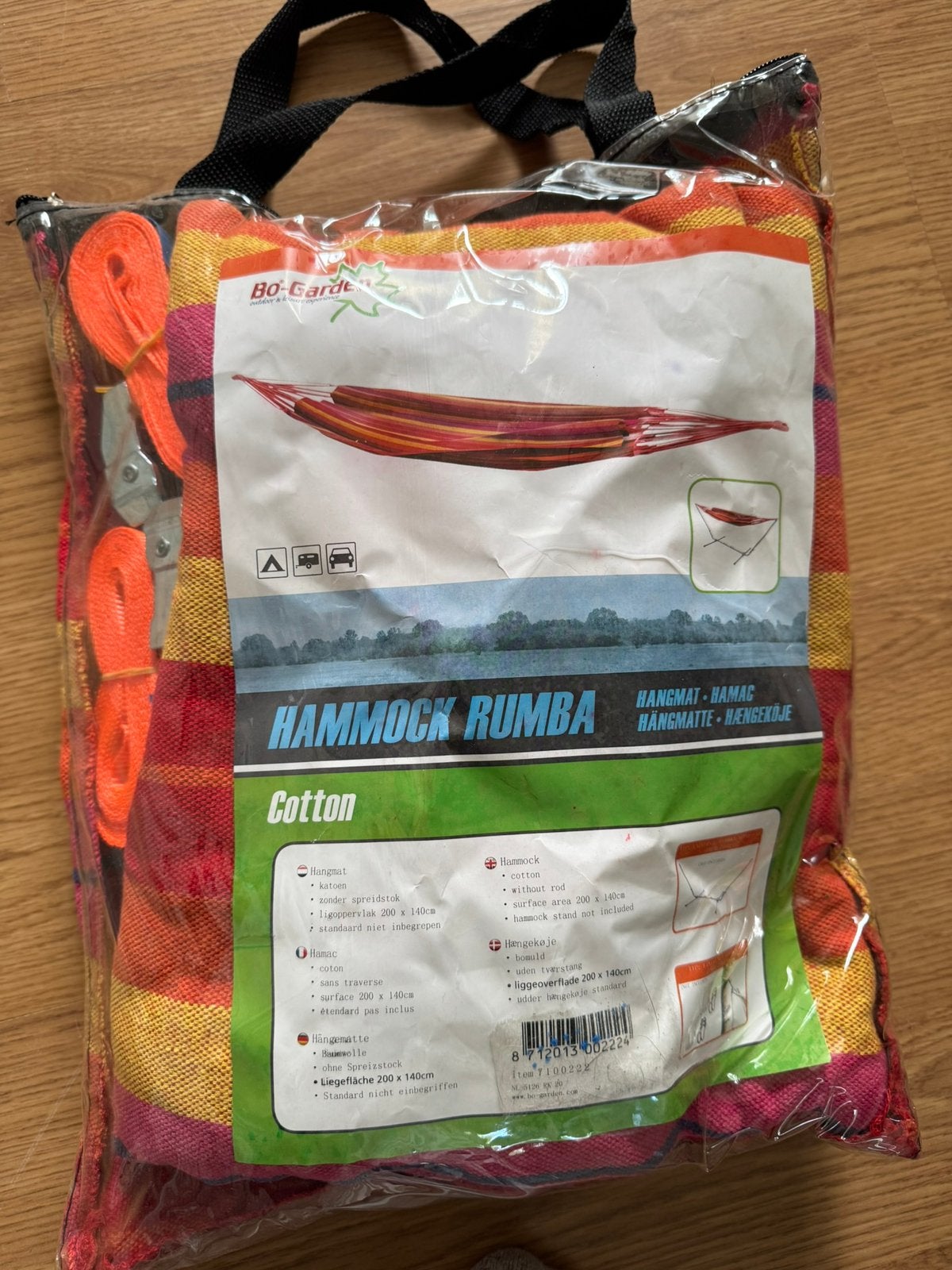 Bo-Garden Hangmat Rumba - Nieuw in verpakking!, Tuin en Terras, Hangmatten, Ophalen of Verzenden, Nieuw