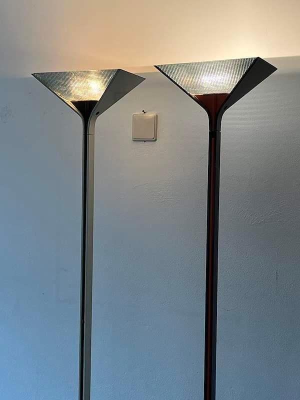 Flos vloerlamp, Ophalen of Verzenden, Gebruikt, Metaal, 150 tot 200 cm