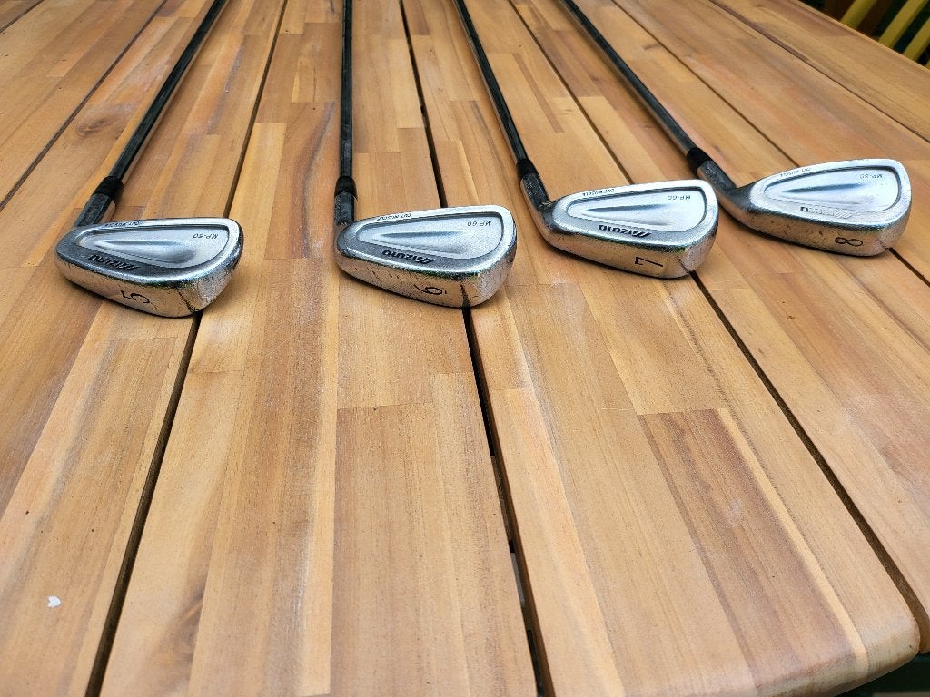 Mizuno ijzers - MP-60 - Set van 4, Ophalen of Verzenden, Gebruikt, Set, Mizuno