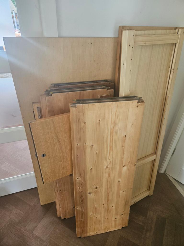 Lundia onderdelen - planken en staanders, Ophalen, Gebruikt