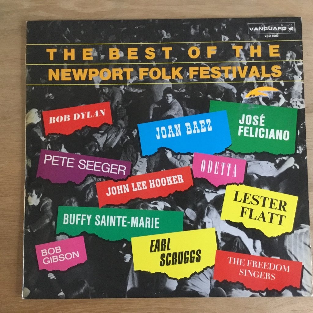 The Best of the Newport Folk Festivals LP, Ophalen, Gebruikt, 12 inch