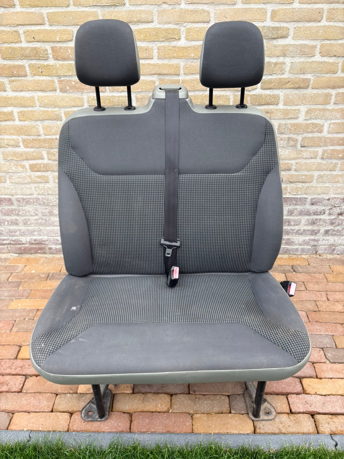 Originele 2-zits bijrijdersbank Opel Vivaro A (2001/2014), Ophalen, Opel